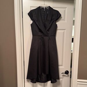 Adrianna Papell Black High Low Dress size 4